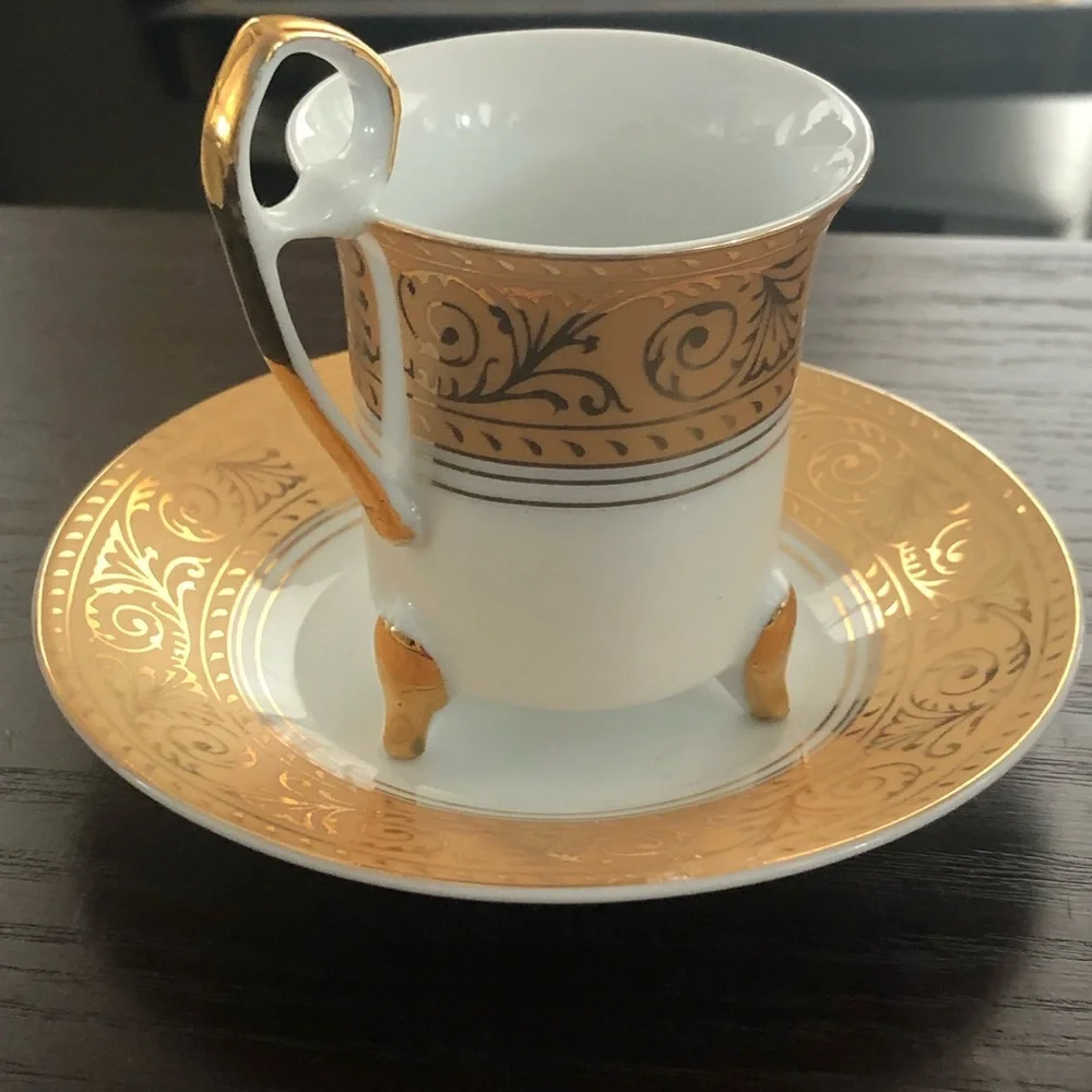 Vtg 1960’s Demitasse cup fine porcelain - Picture 1 of 4